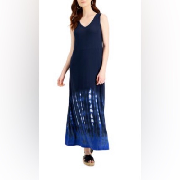 Style & Co. Dresses & Skirts - NWT ~ Style & Co Tie-dyed Sleeveless Maxi Dress
